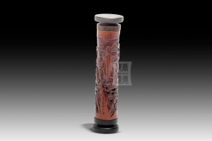 BT-001 竹雕 - 香筒“八仙”