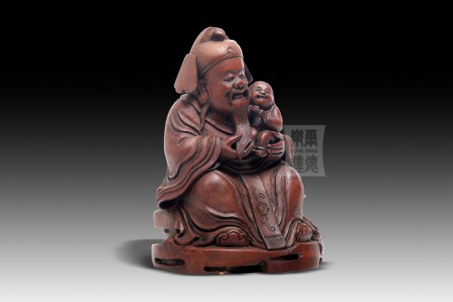 Bamboo Carving Set 3 star-“Fu”