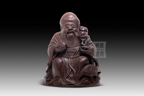 Bamboo Carving Set 3 star-“Shou”