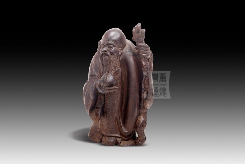 Bamboo Carving Set 3 star-“Shou”