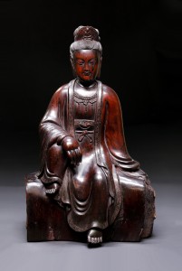 W-012 A zitan Buddha set Qing Dynasty 18th century